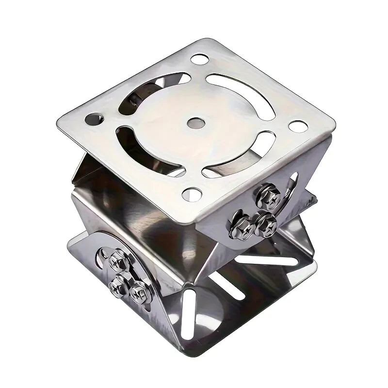 CCTV Security Camera 3-axis Joint Mount, Stainless Steel Universal Joint Brack
