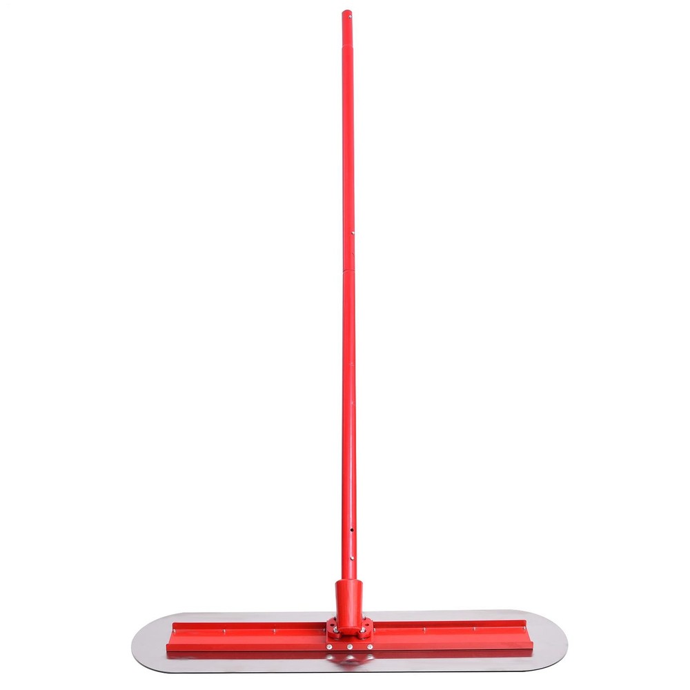 Bull Float 48"x12" Concrete Tool Trowel Float 4 Handles Round End
