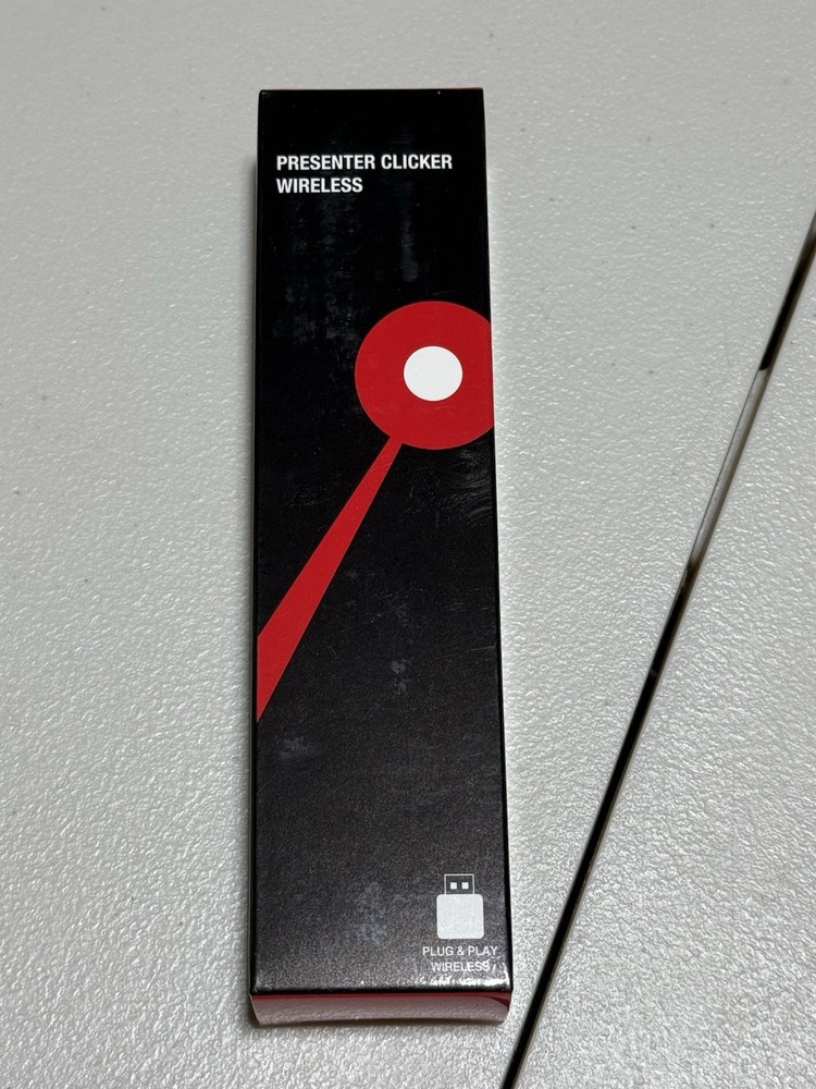 Wireless Presenter, Hyperlink Volume Control Presentation Clicker RF 2.4GHz USB