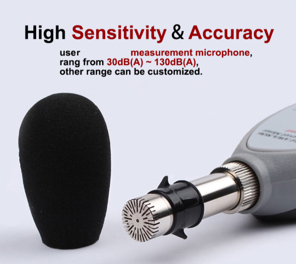 Digital Integrating Sound Level Meter Class 2 Decibel Meter with 8000 Group Data