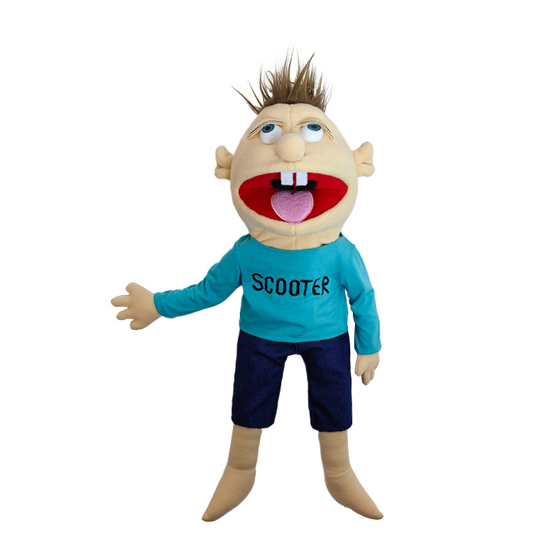 Limited Edition Clone Jeffy Plush 22'' Interactive Soft Toy for Childrens Gift