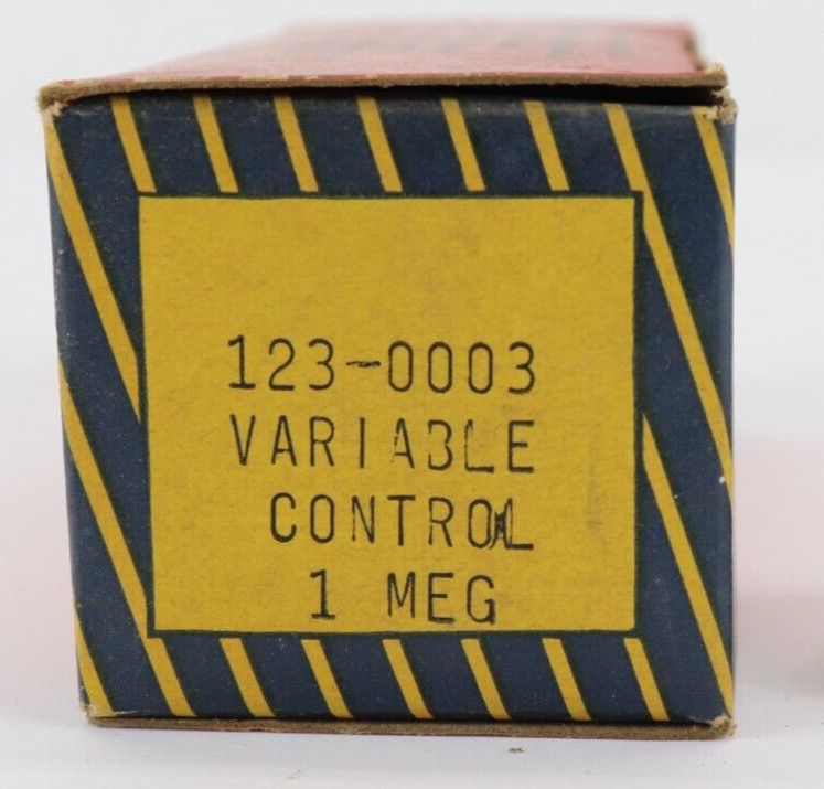 NOS Philco Variable Control 123-0003