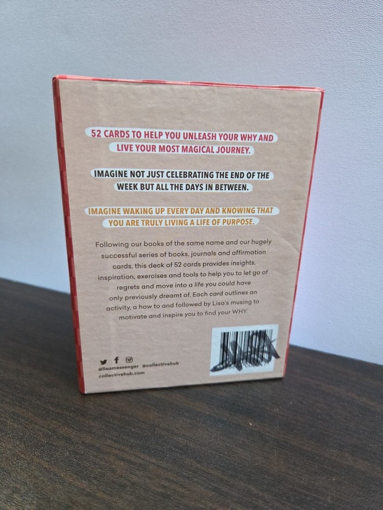 Purpose Self Help Card Deck By Lisa Messenger - Sealed Deck