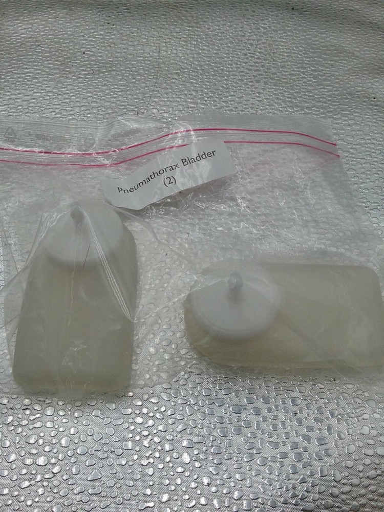 (2) LAERDAL SIMMAN 3G Pneumathorax Bladder Bladders