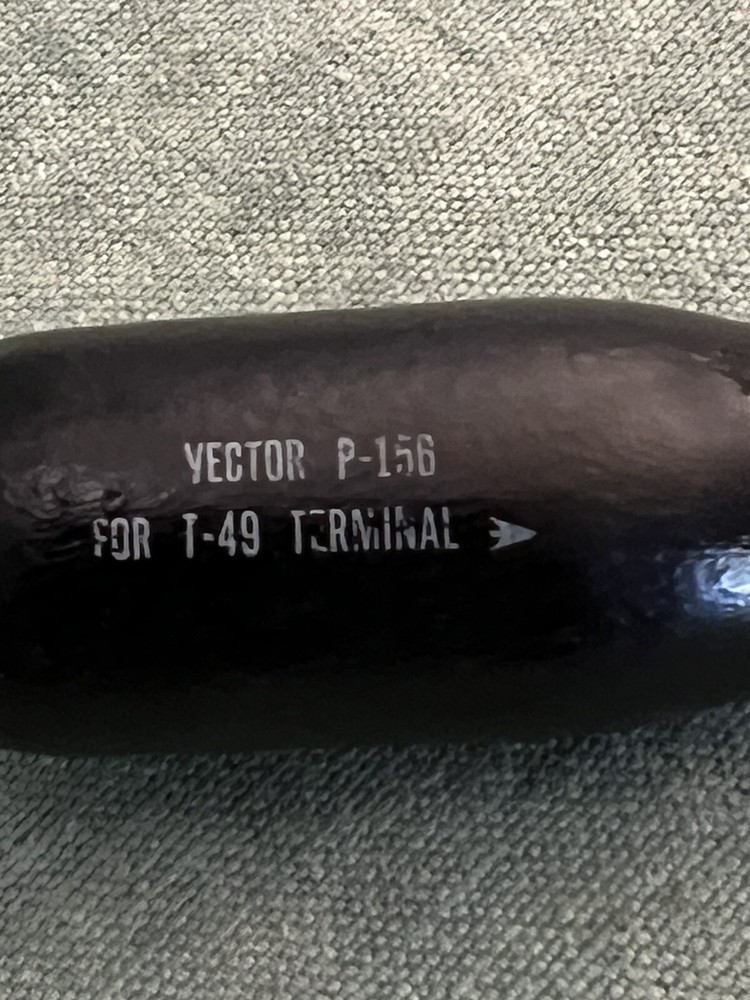 VECTOR ELECTRONICS P156 TOOL FOR T49 TERMINAL, BLACK WOOD HANDLE