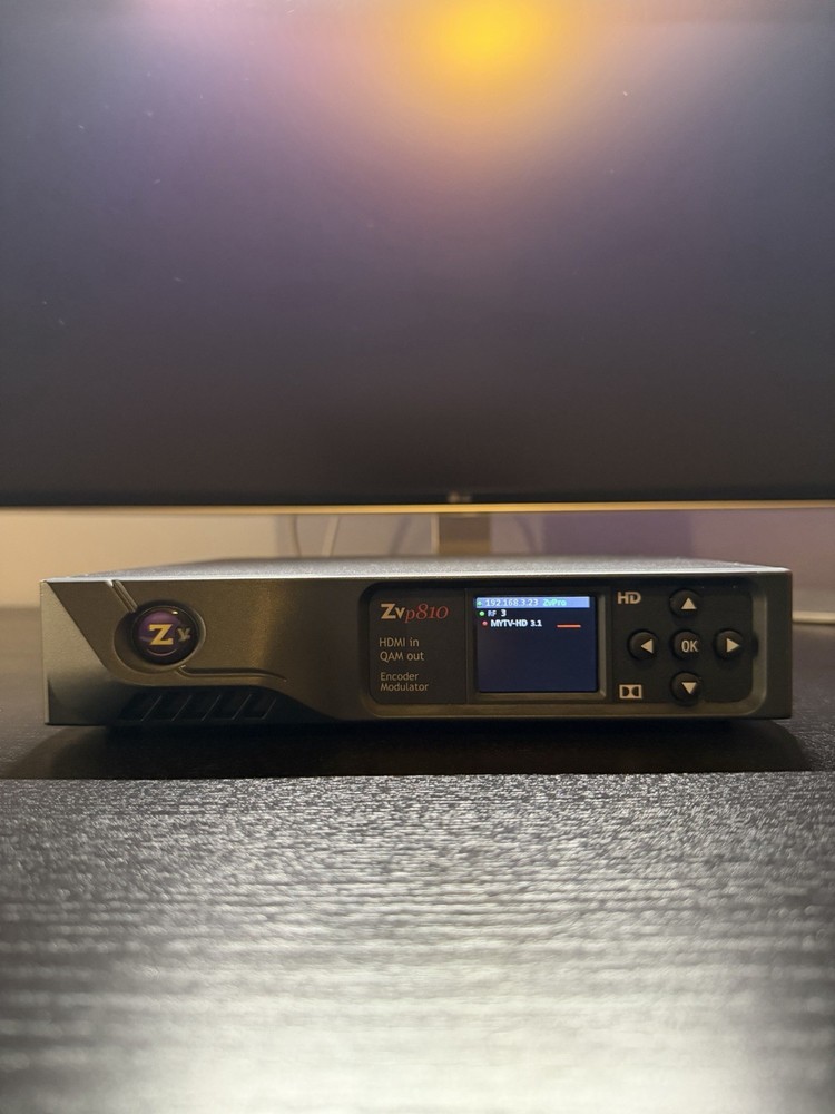 ZeeVee ZvPro810 HD Video Encoder / QAM Modulator CG004QS
