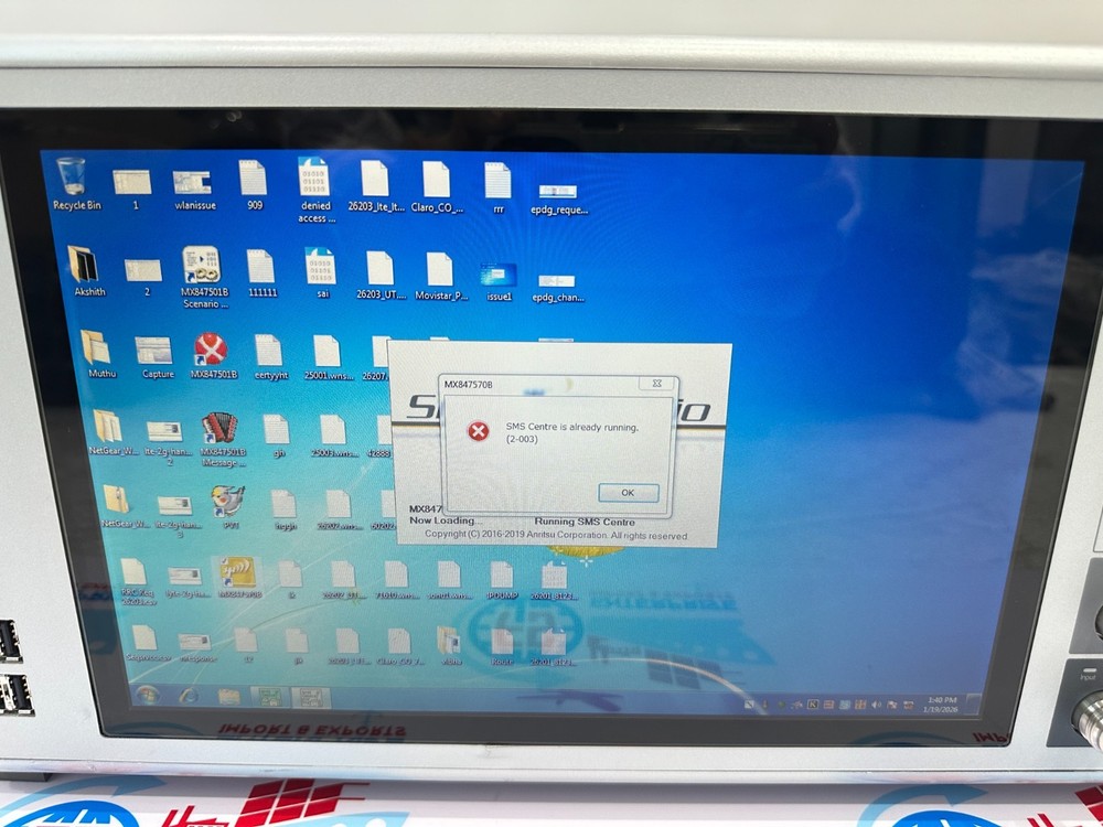 Anritsu MD8475B Signalling Tester (Base Station Simulator)