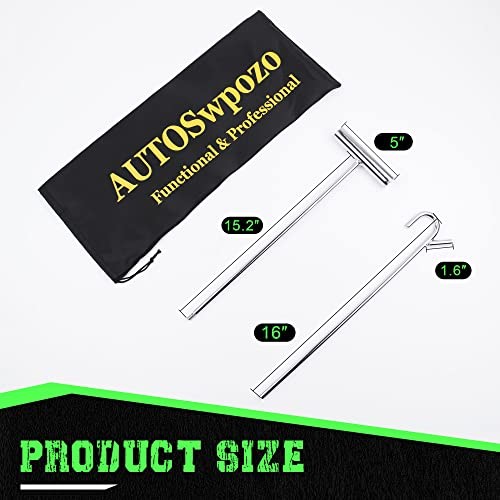 5th Wheel Pin Puller, 32" Solid Steel Chrome Plated 5th Wheel Puller 1 Pack