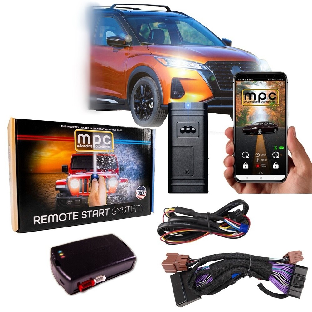Smartphone Activated Remote Start Kit For 2018-2024 Kicks Push-to-Start