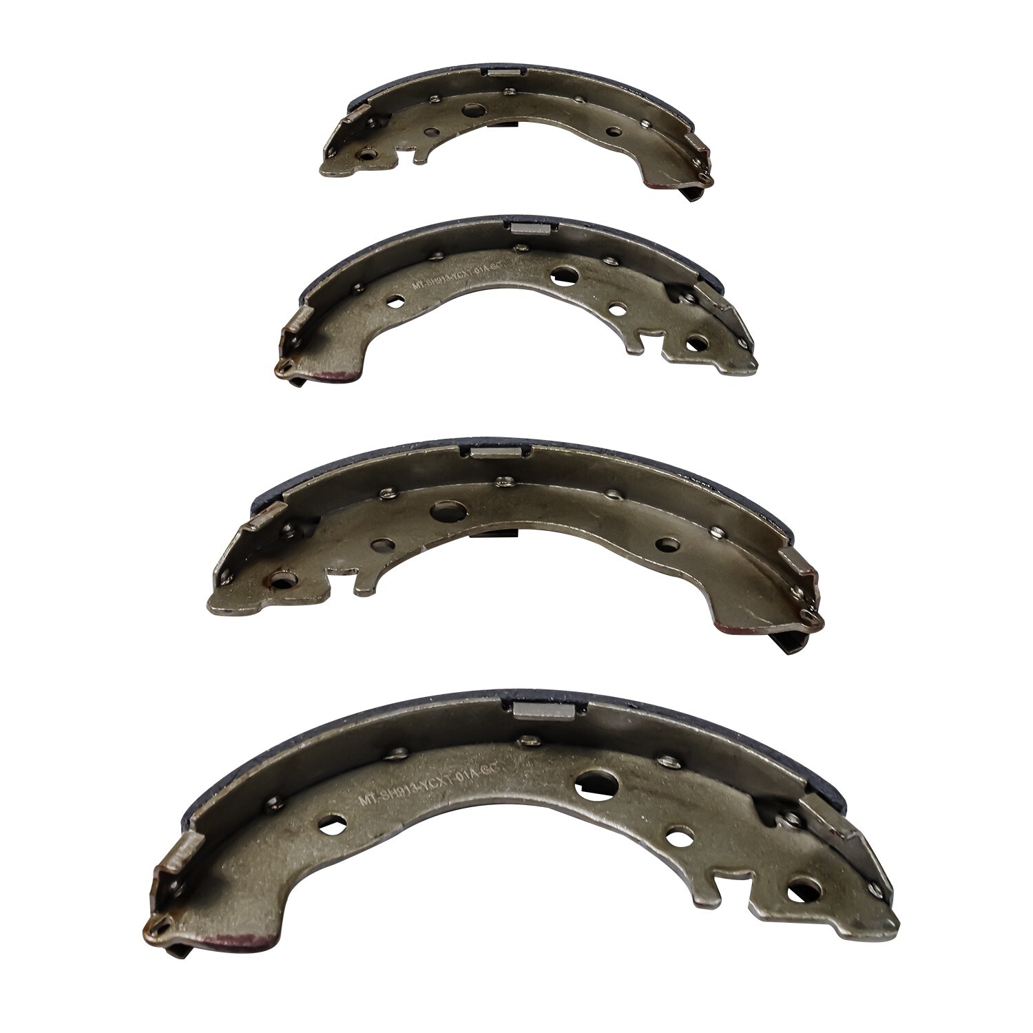 REAR Driver and Passenger Side Premium Brake Shoes for Honda Civic Fit Insight