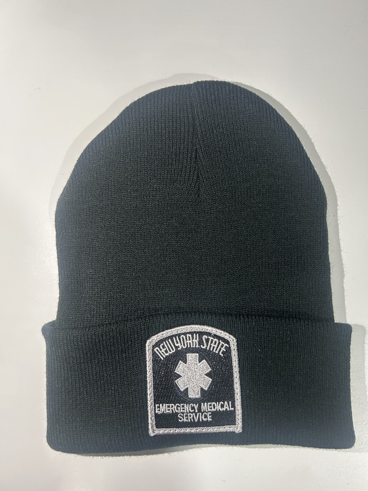 NYS EMS Patch Winter Beanie