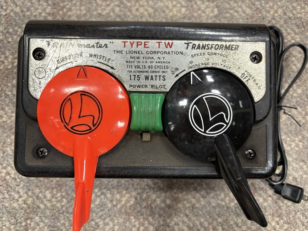 + Lionel Trainmaster Type TW Transformer 175 Watts Serviced & Tested