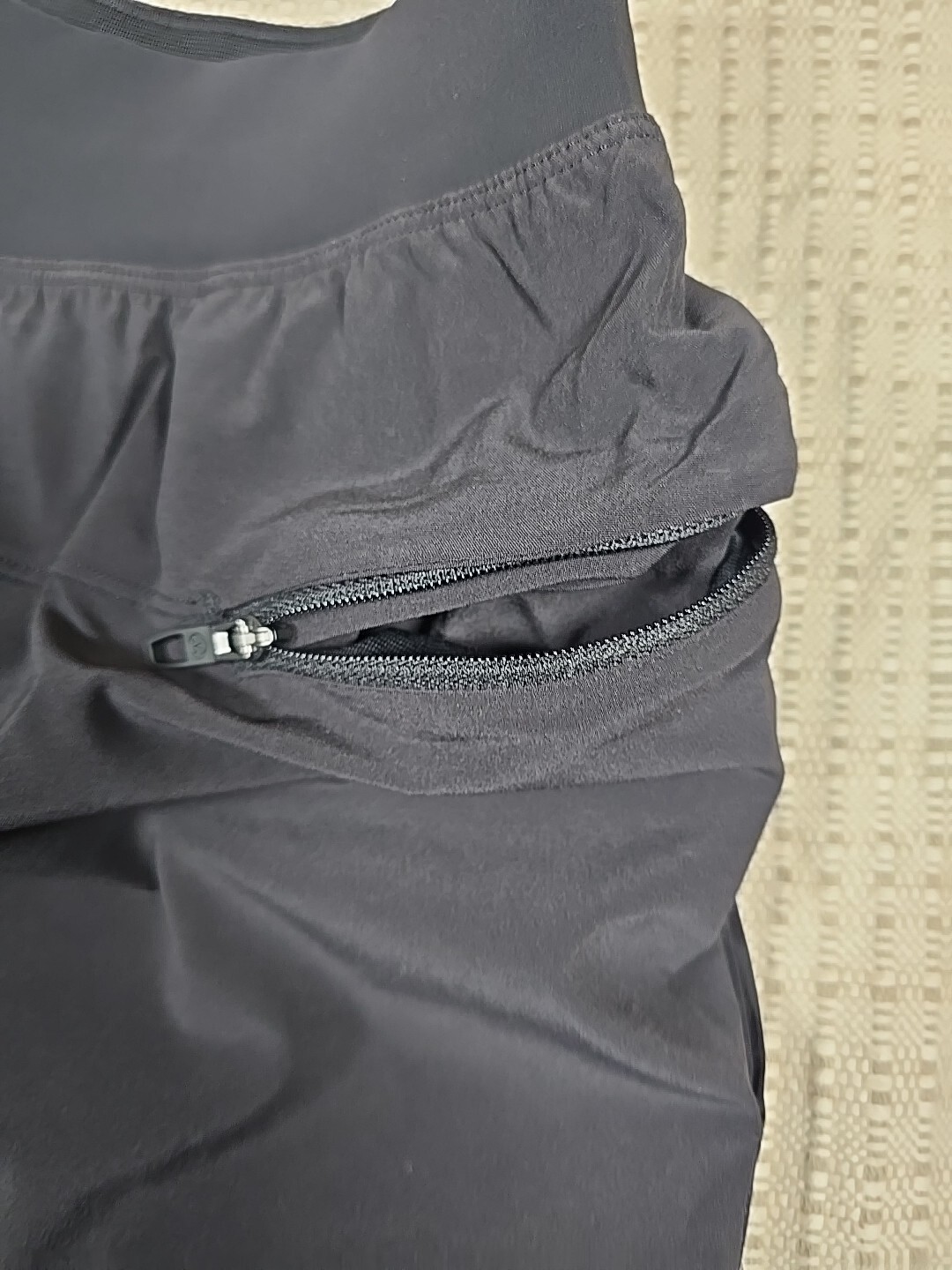 Size Large Lululemon T.H.E. Short 9" Linerless BLACK LM7AA0S BLK Men's New NWT