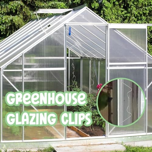 Pcs Mini Greenhouse Clips for Hanging Stainless Steel W Type Greenhouse 200