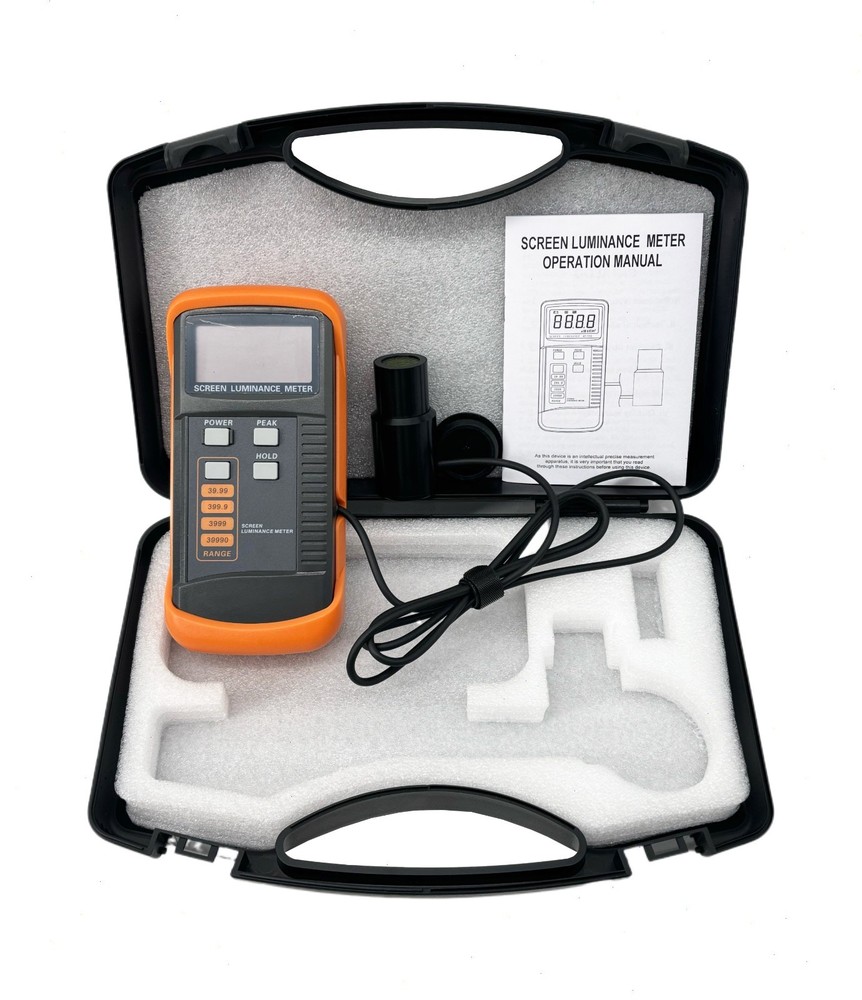 Screen Brightness Meter Tester with Measuring Range 0.01-39990cd/m2 Distance ≤1m