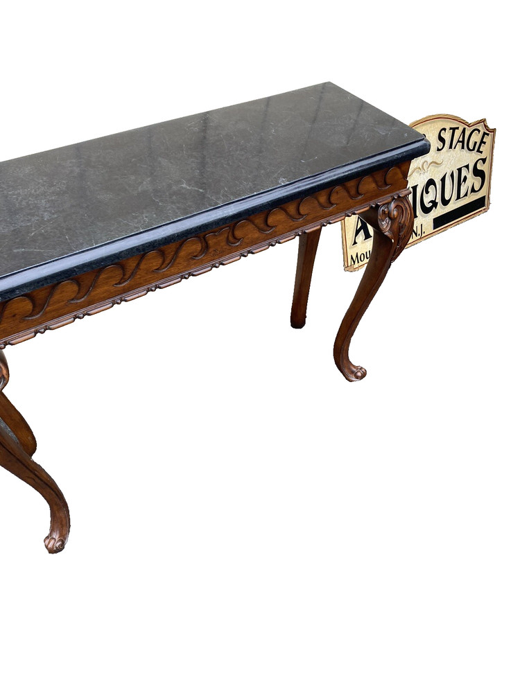 65363 Marble Top Console Table Stand