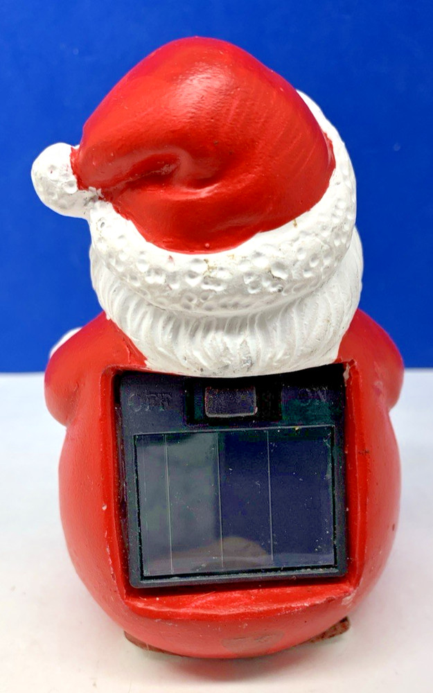 Santa Solar Light - TESTED & WORKS!!!