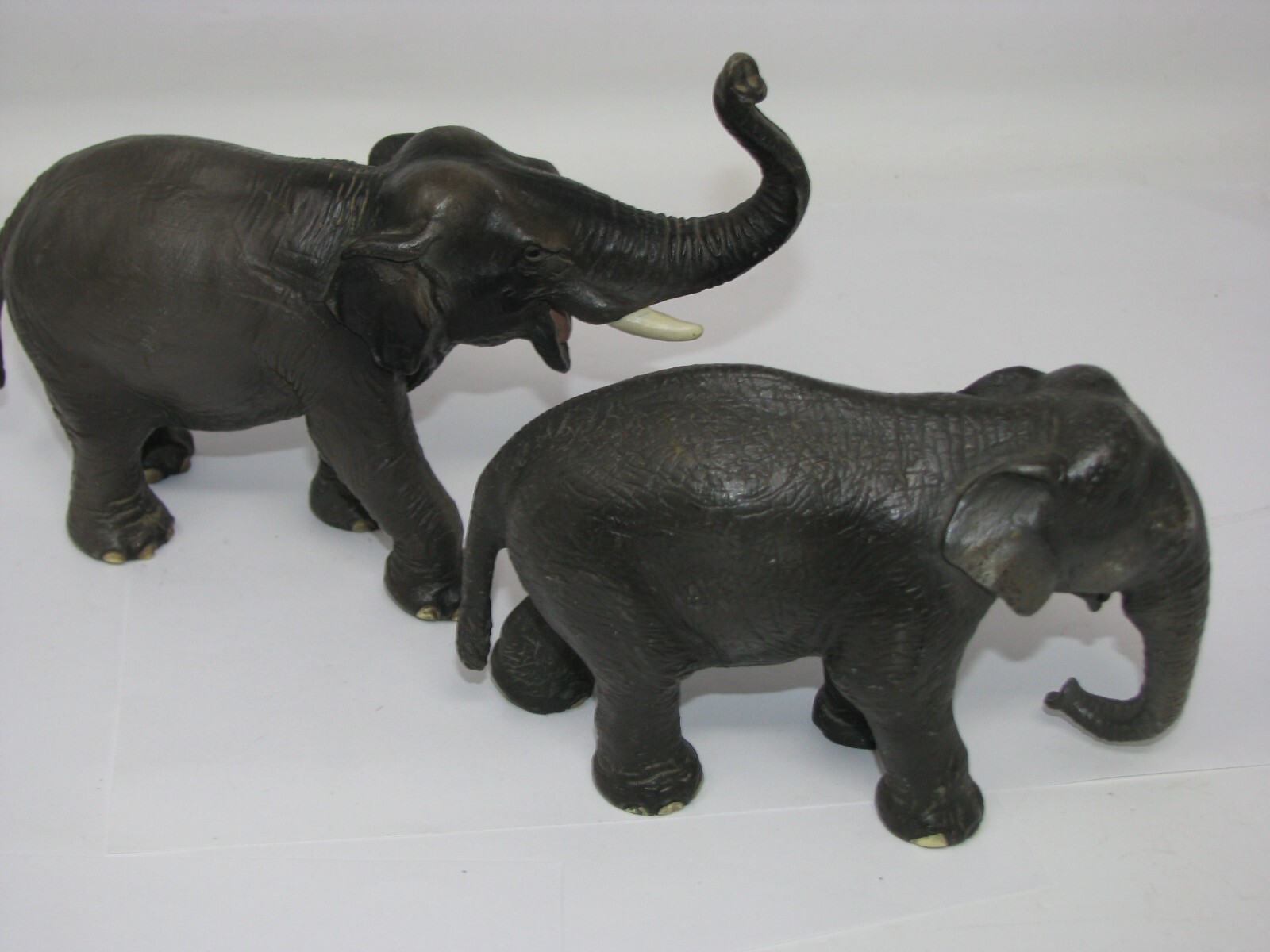 Schleich ASIAN ELEPHANT FAMILY Bull Cow Calf Retired Figures Plus African Calf