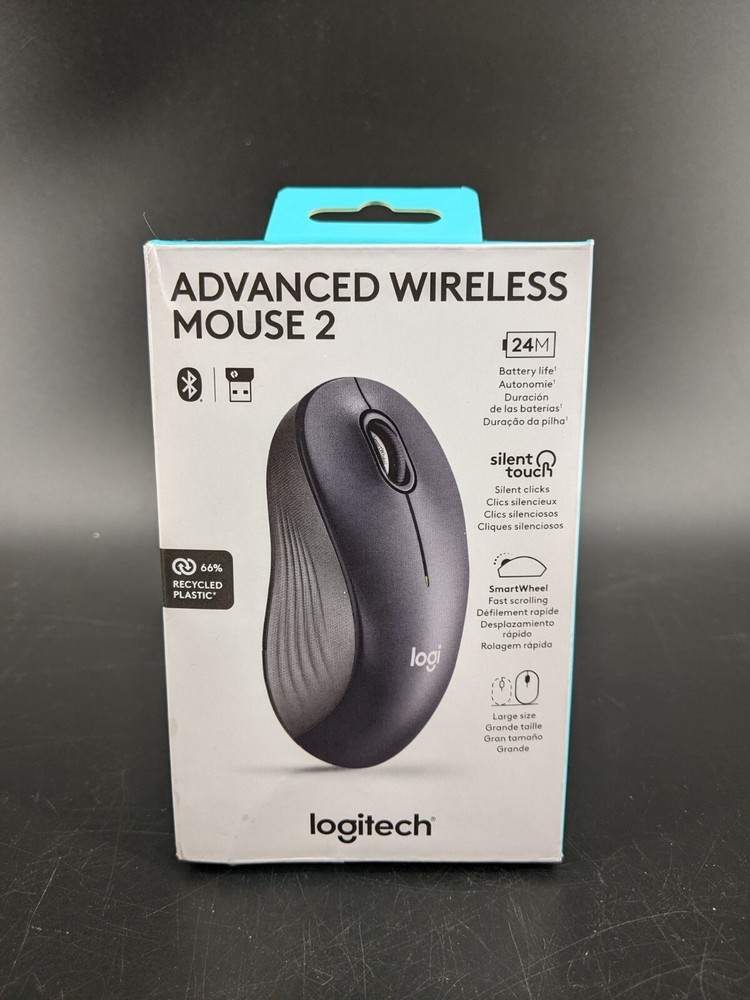 Logitech Advanced Wireless Mouse 2 Silent Touch Wireless Bluetooth