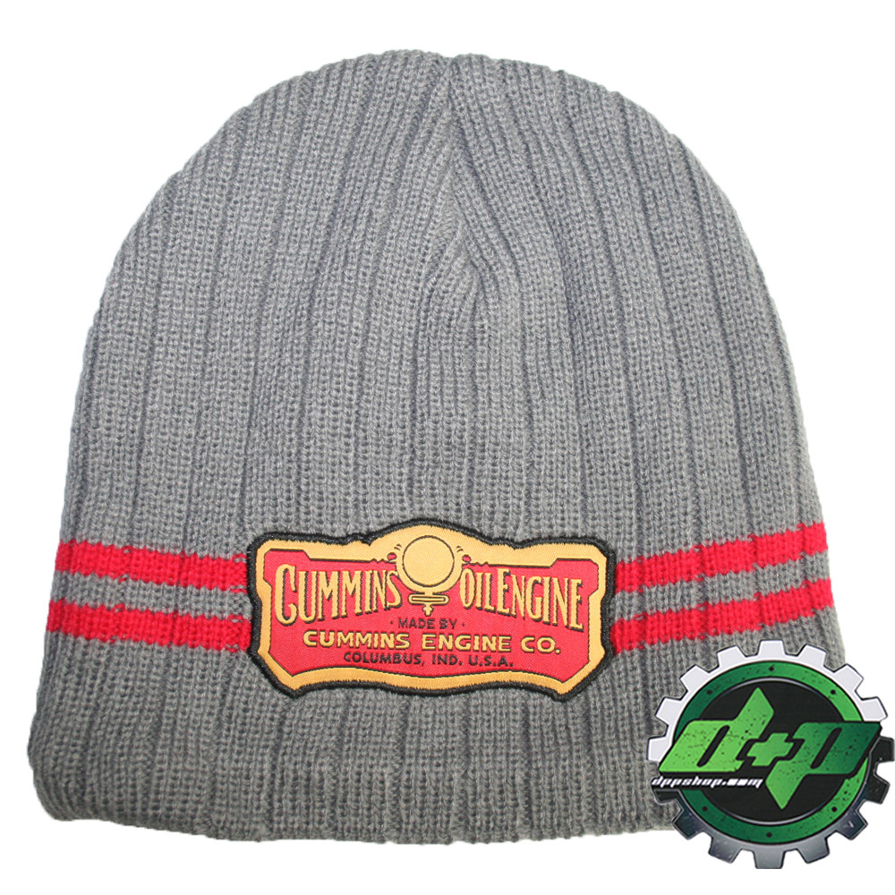 cummins engine beanie stocking hat ski cap toboggan cummings winter