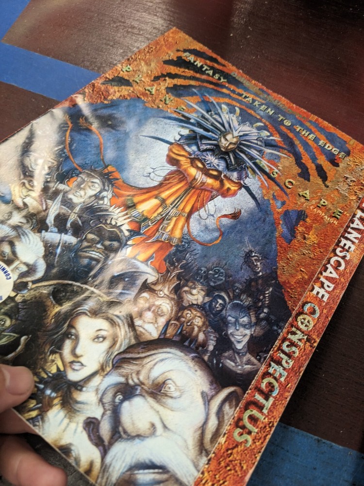 TSR Master Catalog 1995 W/ Planescape Conspectus