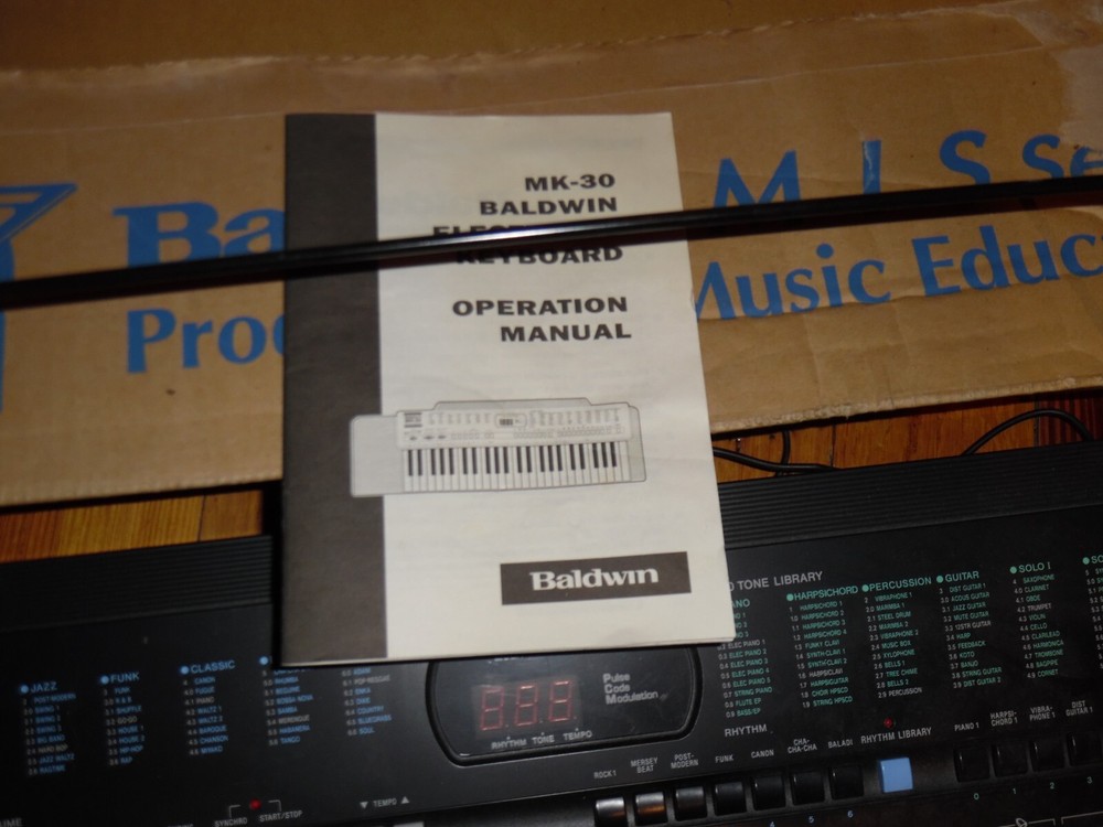 Vintage 49-Key Baldwin MK-30 Keyboard