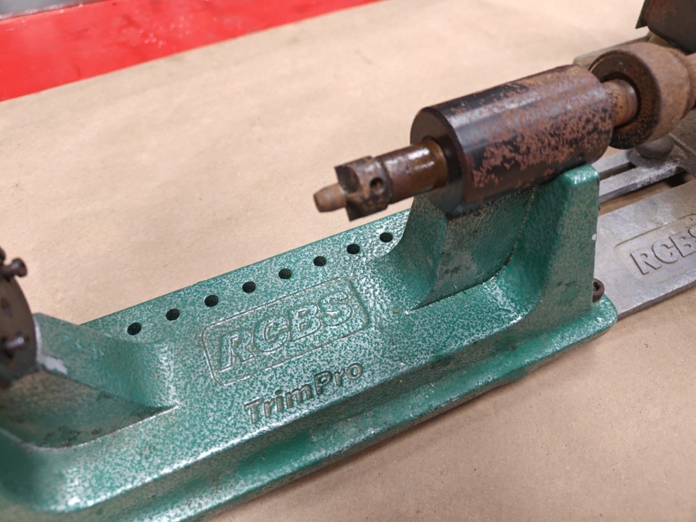 RCBS TrimPro Power Trimmer Reloading Tool case Trimmer