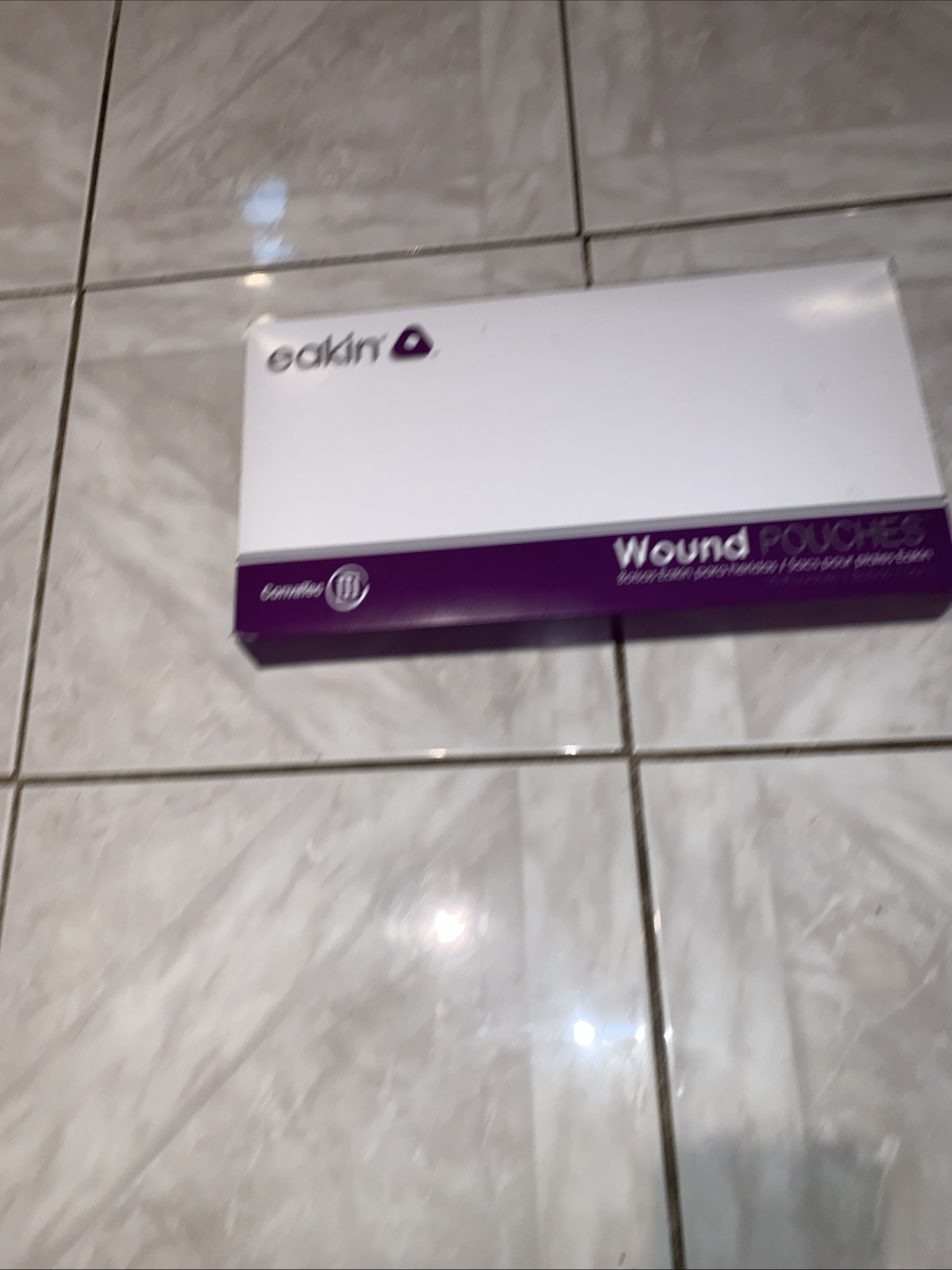 1 New Box(10 Eakin Wound Pouches). Ref 839262 Size 6.9 X 4.3