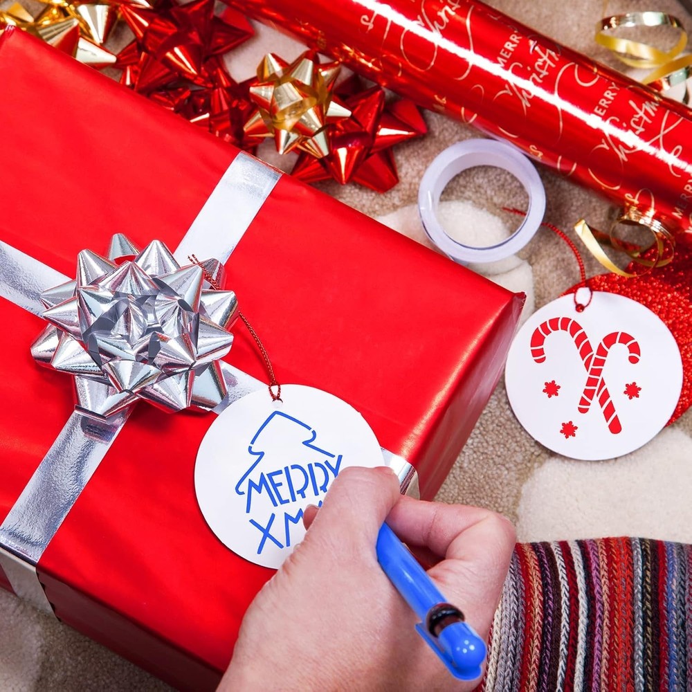 Reusable Stencils for Crafts - 100 Elaborate Designs for Festive Projects
