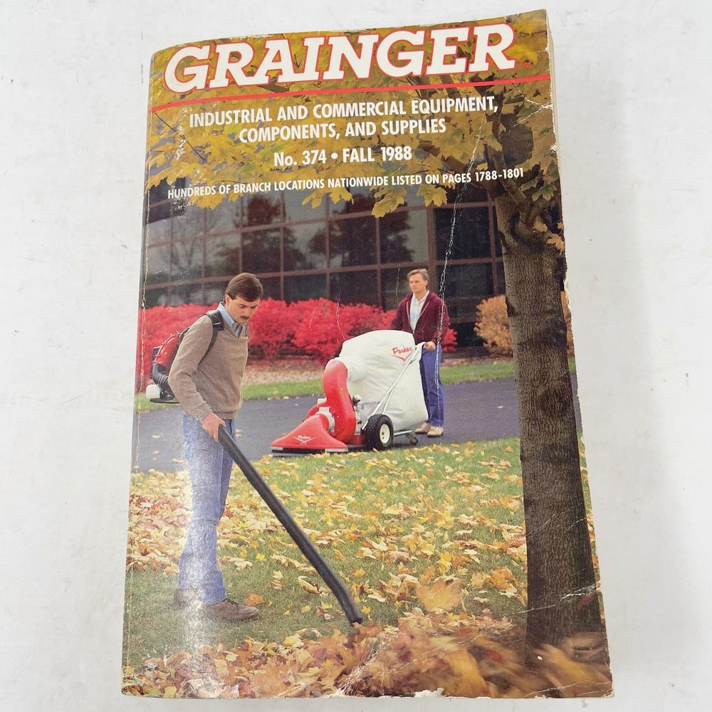 Grainger Vintage Catalog No. 374 Fall 1988