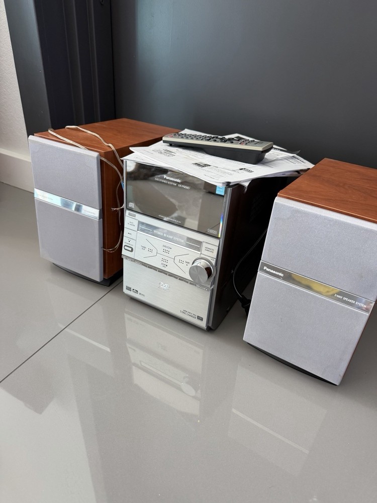 Panasonic SC-PM39D 5 Disc Changer Cd Compact Stereo System