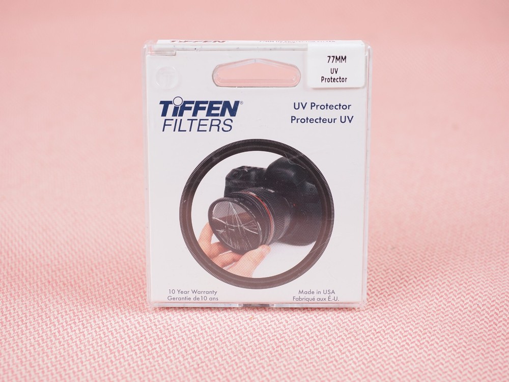 Tiffen 77mm UV Protector Filter 77UVP Open Box