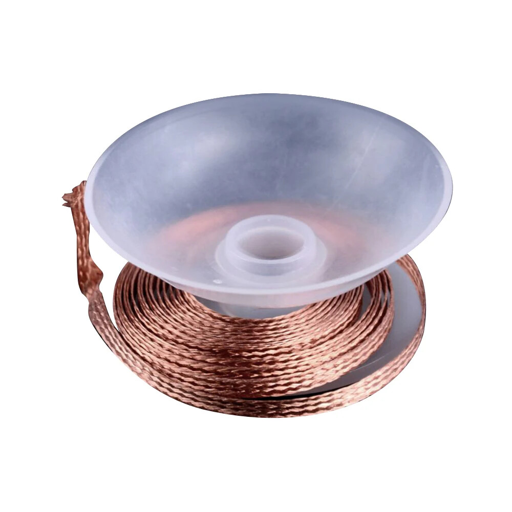 Solder Removal Braid Desoldering Wire Mesh Braid Tape Copper Braid for Soldering