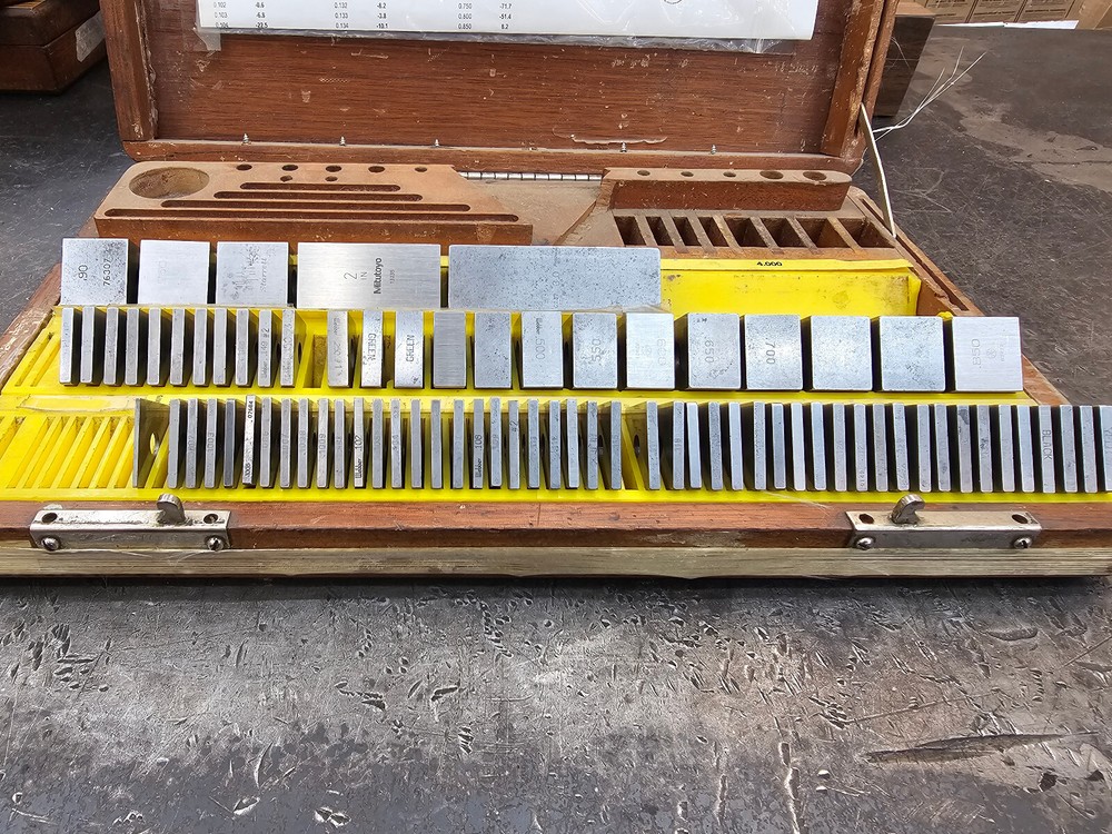 DoAll Gage Blocks Calibrated 2020. Some missing/replacements.