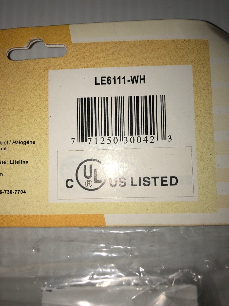 Liteline LE6111-WH Live End With Canopy