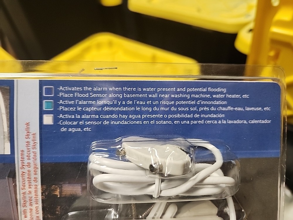 Skylink Flood Sensor - Works w/ Wireless Security System (FS-433W) NEW