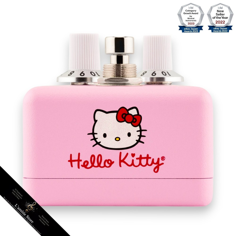 Fender x Hello Kitty Fuzz Pink Guitar Effect Pedal Compact Effector Limited JP