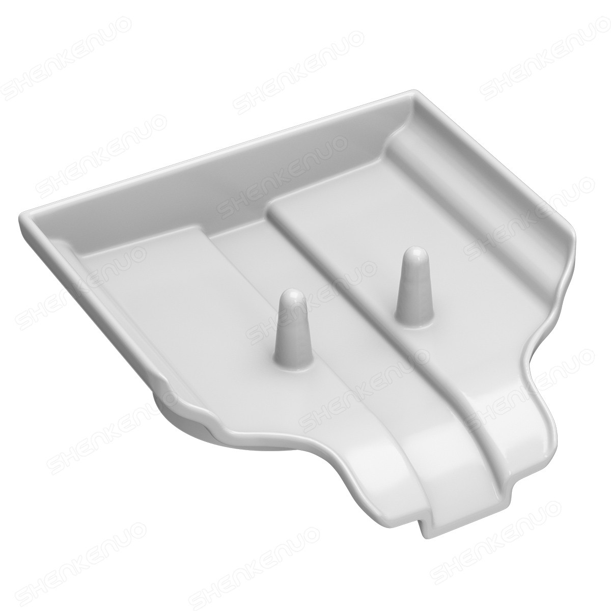 Plastic Soap Dish for Shower,Set of 1 Shower Soap Holder,Self draining Bar Soap