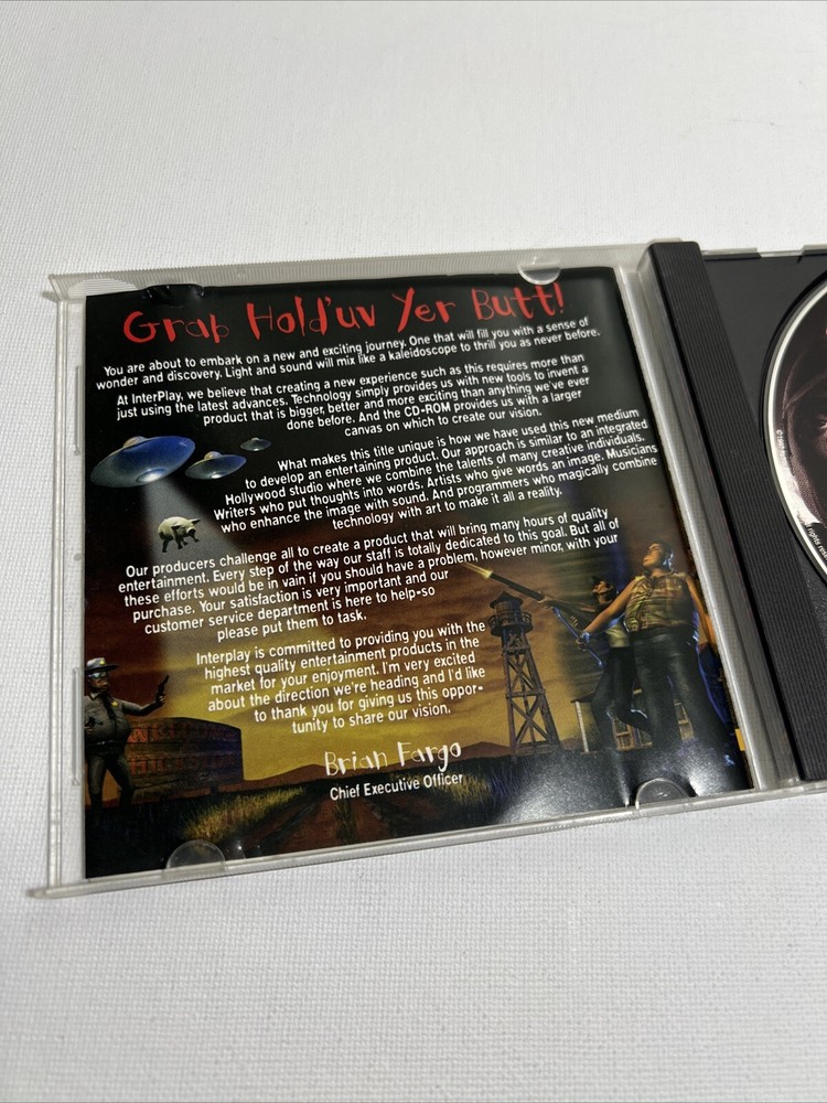 Redneck Rampage PC-CDROM Software Game 1997 Interplay Tested