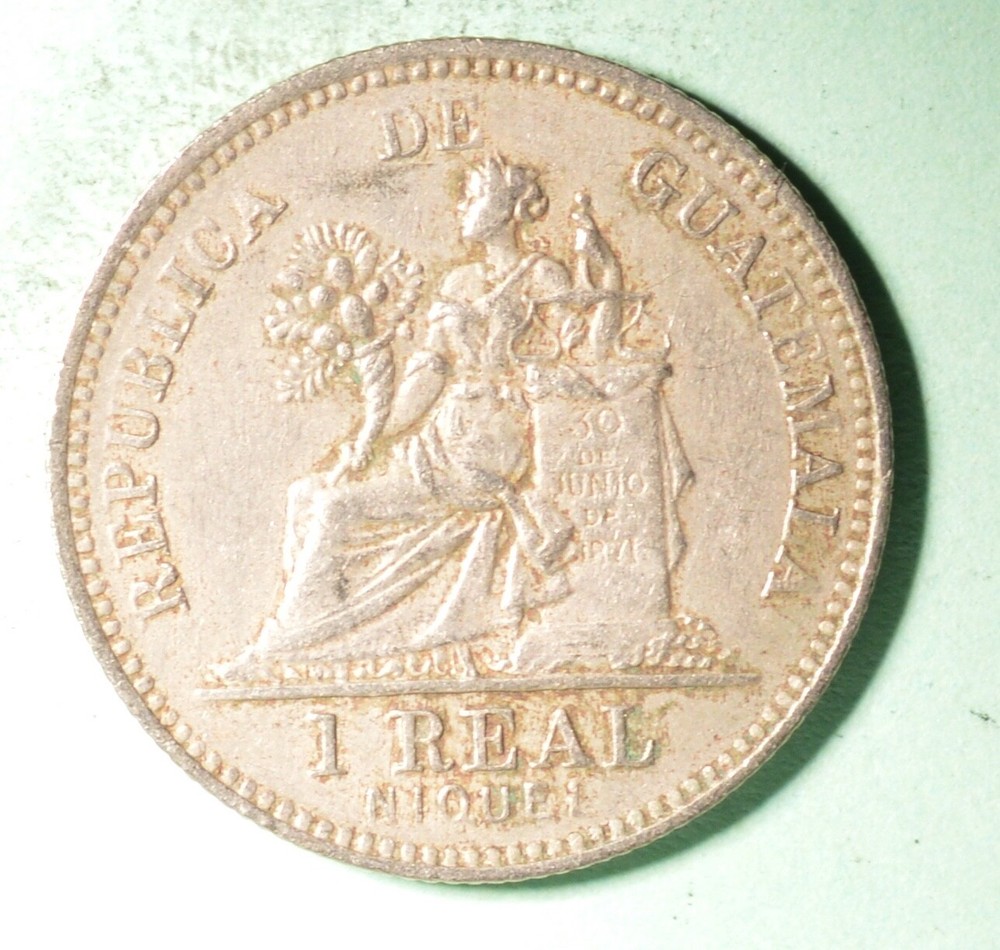 Guatemala 1 Real 1910 - InvD-284