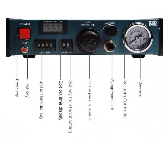 NT-983A Fully Auto Dispensing Machine Manual Glue Application Dripping Machine