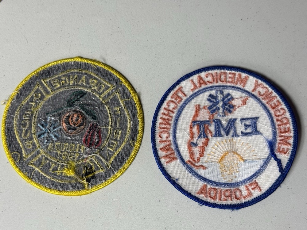 ORANGE COUNTY FLORIDA FIRE RESCUE & EMT PATCH