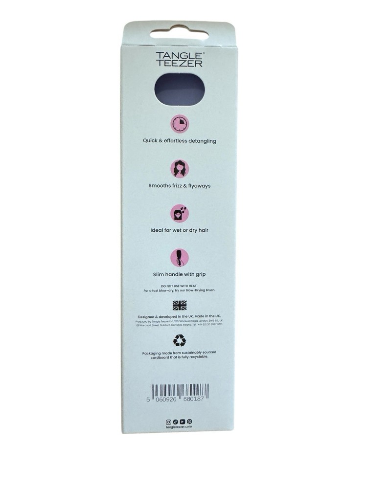 Purple Tangle Teezer Detangling Brush