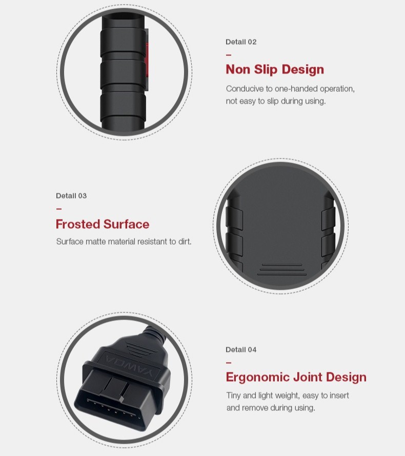 YA201 OBD2 Car Diagnostic Code Reader Fault Scanner Tool Tester Same as CR3001