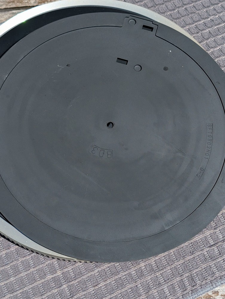 Technics SL-QD3 Quartz Turntable Platter parts