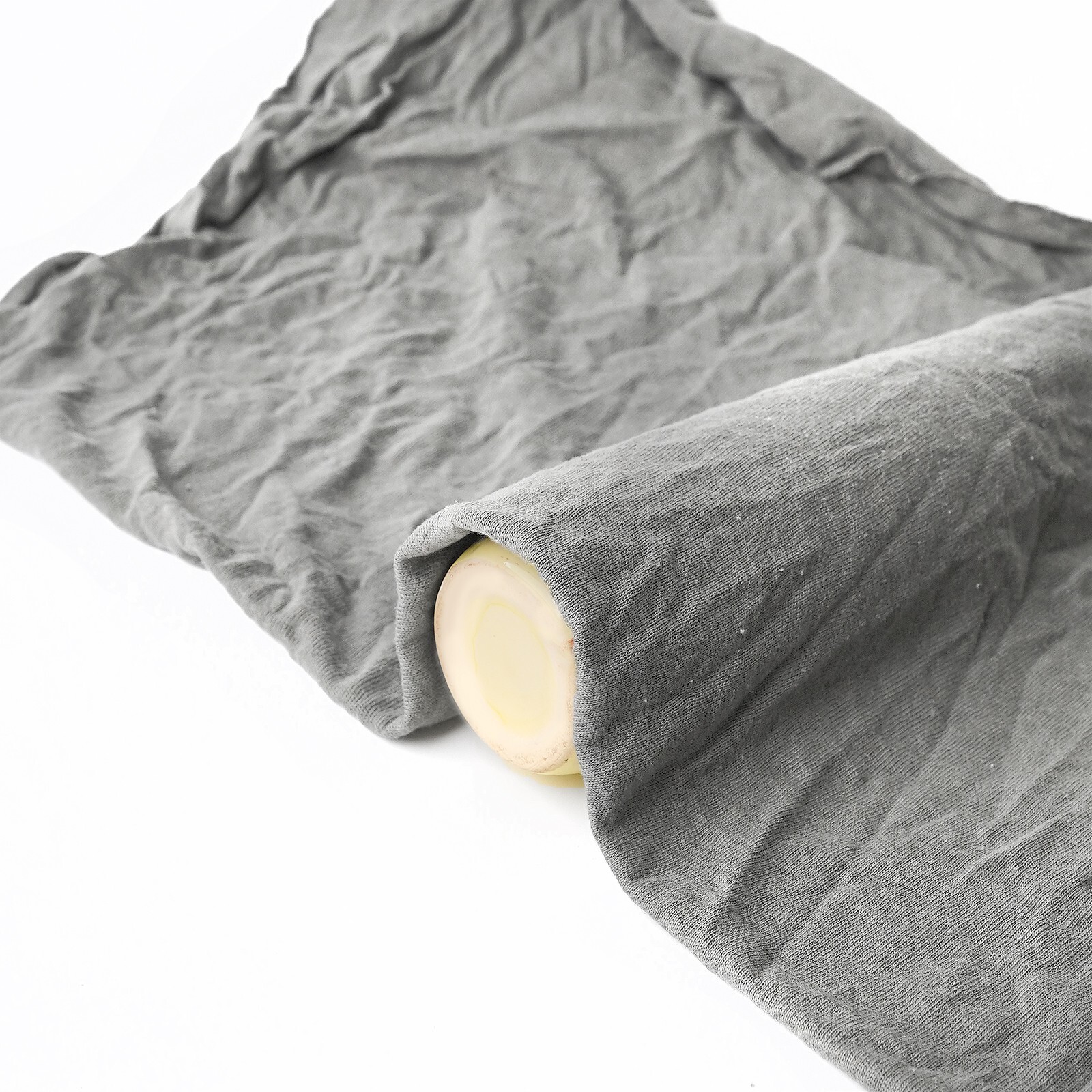 Gray Knit T-Shirt 100% Cotton Cleaning Rags 10 lbs. Bag - Multipurpose Cleaning