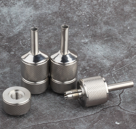 22-30mm Stainless Steel Self-lock Tattoo Grip Self Locking Tattoo Machine Handle