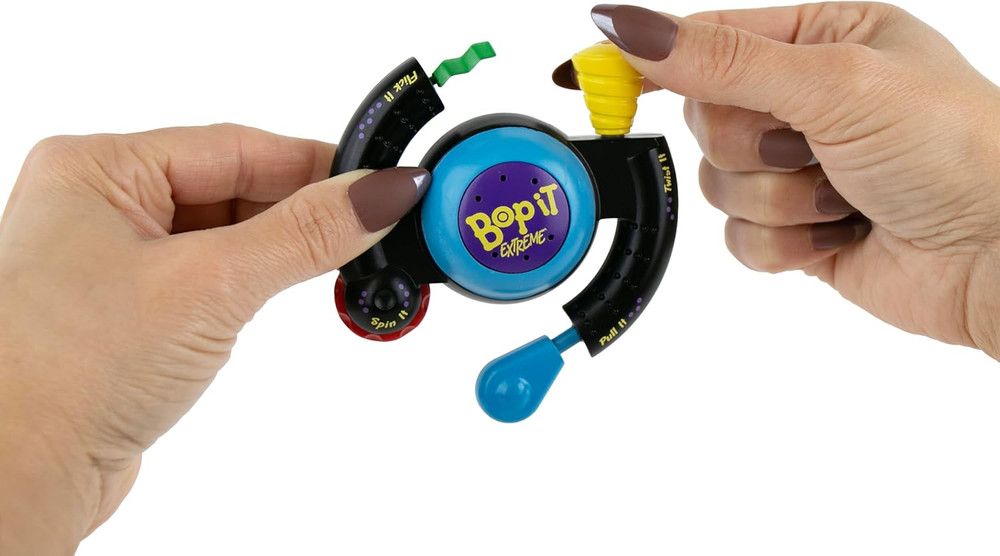 Compact Bop It Extreme 4 1 Pc. Fully Functional Palm-Sized Electronic....