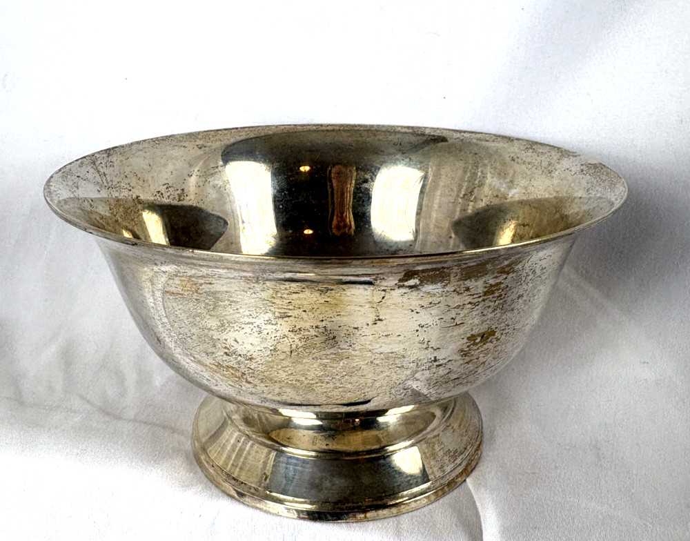Silver-Plated Bowl Liberty Style India 6" EPN3