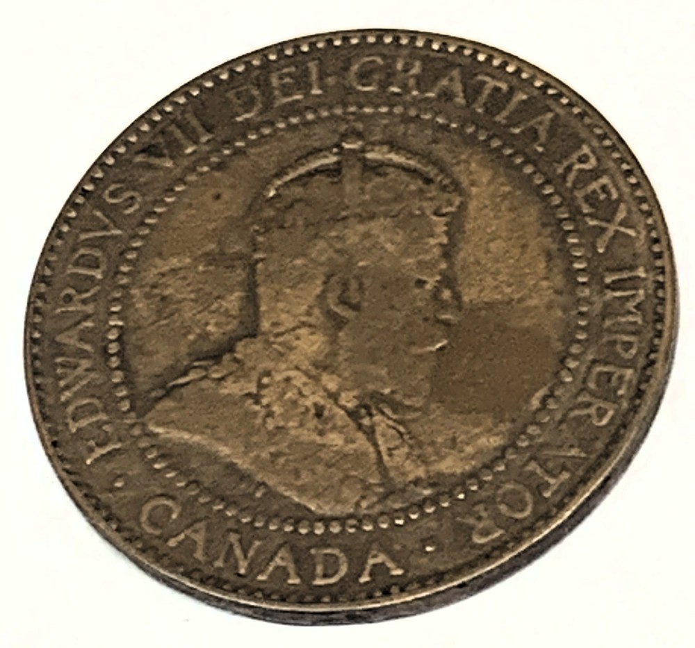 # C6558 CANADA COIN, LARGE CENT 1909